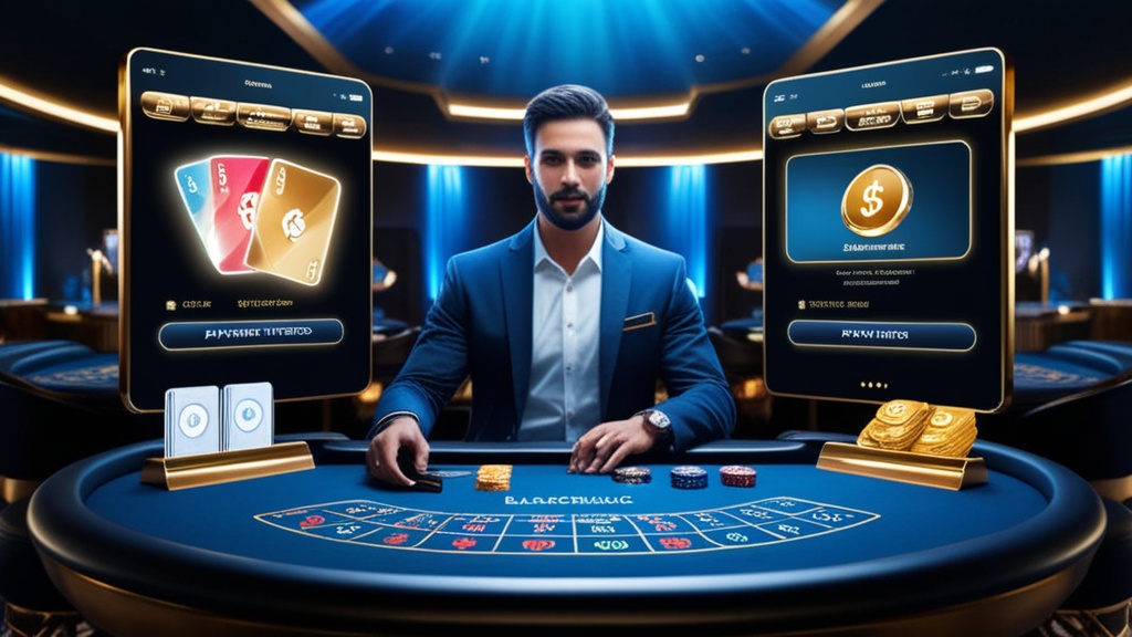 Schermata di pagamenti con carte e portafogli digitali in un casinò